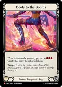 Boots to the Boards - Armory Deck: Pleiades - Flesh and Blood TCG card