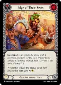 Edge of Their Seats (Red) - Armory Deck: Pleiades - Flesh and Blood TCG card
