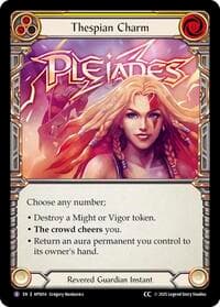 Thespian Charm - Armory Deck: Pleiades - Flesh and Blood TCG card