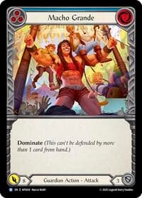 Macho Grande (Blue) - Armory Deck: Pleiades - Flesh and Blood TCG card