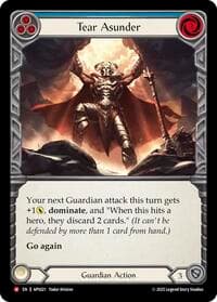Tear Asunder - Armory Deck: Pleiades - Flesh and Blood TCG card