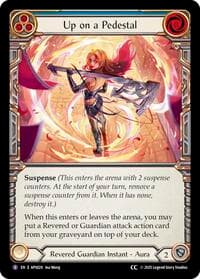 Up on a Pedestal - Armory Deck: Pleiades - Flesh and Blood TCG card