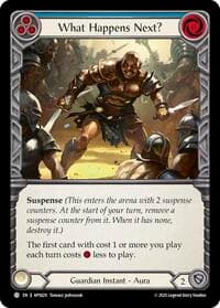 What Happens Next? - Armory Deck: Pleiades - Flesh and Blood TCG card