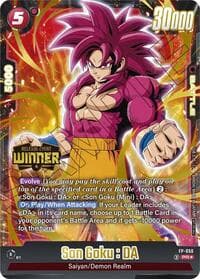 Son Goku : DA - FP-050 (Release Event Winner) - Fusion World Promotion Cards and Packs - Dragon Ball Super: Fusion World card