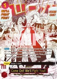Come On!! We'll Fight You!! (Alternate Art) - Premium Booster -The Best- Vol. 2 - One Piece Card Game card