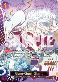Gum-Gum Giant (Alternate Art) - Premium Booster -The Best- Vol. 2 - One Piece Card Game card