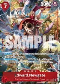 Edward.Newgate - ST15-002 (Alternate Art) - Premium Booster -The Best- Vol. 2 - One Piece Card Game card
