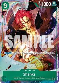 Shanks - ST16-004 (Alternate Art) - Premium Booster -The Best- Vol. 2 - One Piece Card Game card