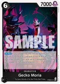 Gecko Moria - Premium Booster -The Best- Vol. 2 - One Piece Card Game card