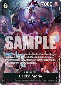 Gecko Moria (Alternate Art) - Premium Booster -The Best- Vol. 2 - One Piece Card Game card