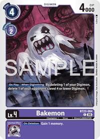 Bakemon - Hackers' Slumber - Digimon Card Game card