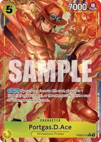 Portgas.D.Ace - PRB02-018 (Alternate Art) - Premium Booster -The Best- Vol. 2 - One Piece Card Game card
