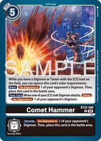 Comet Hammer - Hackers' Slumber - Digimon Card Game card