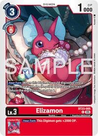 Elizamon - Hackers' Slumber - Digimon Card Game card