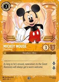 Mickey Mouse - True Friend (Puzzle Promo) - Disney Lorcana Promo Cards - Disney Lorcana card