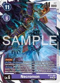 Necromon - Hackers' Slumber - Digimon Card Game card