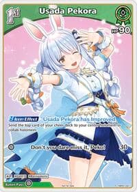 Usada Pekora (P) (hBP01-041) - hololive OFFICIAL CARD GAME Promos - Hololive card