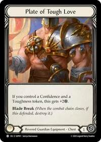 Plate of Tough Love - Super Slam - Flesh and Blood TCG card