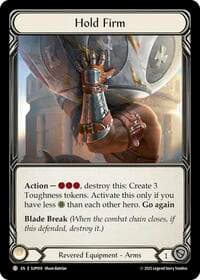 Hold Firm - Super Slam - Flesh and Blood TCG card