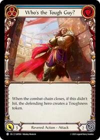 Who's the Tough Guy? (Blue) - Super Slam - Flesh and Blood TCG card