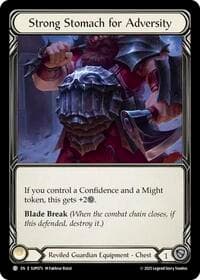 Strong Stomach for Adversity - Super Slam - Flesh and Blood TCG card