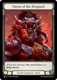 Horns of the Despised (Extended Art) - Super Slam - Flesh and Blood TCG card
