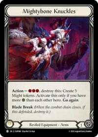 Mightybone Knuckles - Super Slam - Flesh and Blood TCG card
