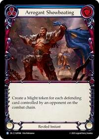 Arrogant Showboating - Super Slam - Flesh and Blood TCG card