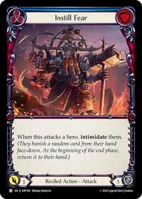Instill Fear (Blue) - Super Slam - Flesh and Blood TCG card
