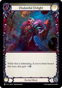 Disdainful Delight - Super Slam - Flesh and Blood TCG card