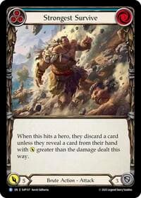 Strongest Survive (Blue) - Super Slam - Flesh and Blood TCG card