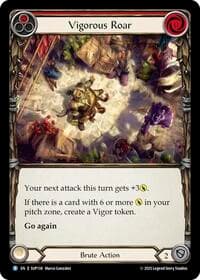 Vigorous Roar - Super Slam - Flesh and Blood TCG card