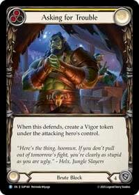 Asking for Trouble - Super Slam - Flesh and Blood TCG card