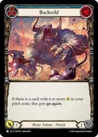 Buckwild (Blue) - Super Slam - Flesh and Blood TCG card