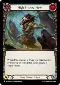 High Pitched Howl (Blue) - Super Slam - Flesh and Blood TCG card