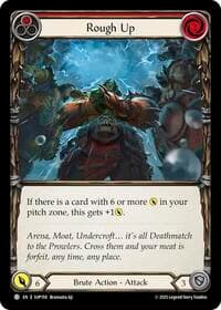 Rough Up (Red) - Super Slam - Flesh and Blood TCG card