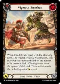 Vigorous Smashup (Red) - Super Slam - Flesh and Blood TCG card