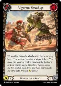 Vigorous Smashup (Yellow) - Super Slam - Flesh and Blood TCG card