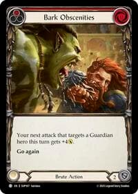 Bark Obscenities - Super Slam - Flesh and Blood TCG card