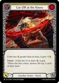 Cut Off at the Knees - Super Slam - Flesh and Blood TCG card