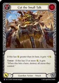 Cut the Small Talk - Super Slam - Flesh and Blood TCG card