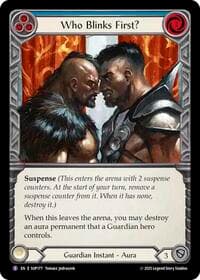 Who Blinks First? - Super Slam - Flesh and Blood TCG card