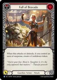 Full of Bravado (Red) - Super Slam - Flesh and Blood TCG card