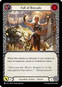 Full of Bravado (Yellow) - Super Slam - Flesh and Blood TCG card