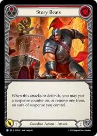 Story Beats (Red) - Super Slam - Flesh and Blood TCG card