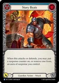 Story Beats (Blue) - Super Slam - Flesh and Blood TCG card