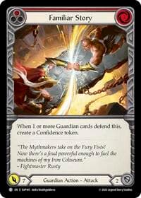 Familiar Story - Super Slam - Flesh and Blood TCG card