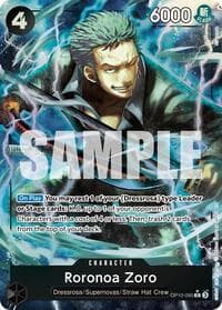 Roronoa Zoro - OP10-095 (Alternate Art) - Premium Booster -The Best- Vol. 2 - One Piece Card Game card