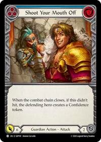 Shoot Your Mouth Off (Blue) - Super Slam - Flesh and Blood TCG card