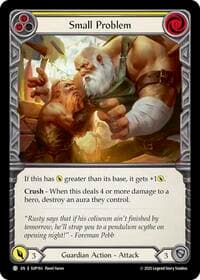 Small Problem - Super Slam - Flesh and Blood TCG card